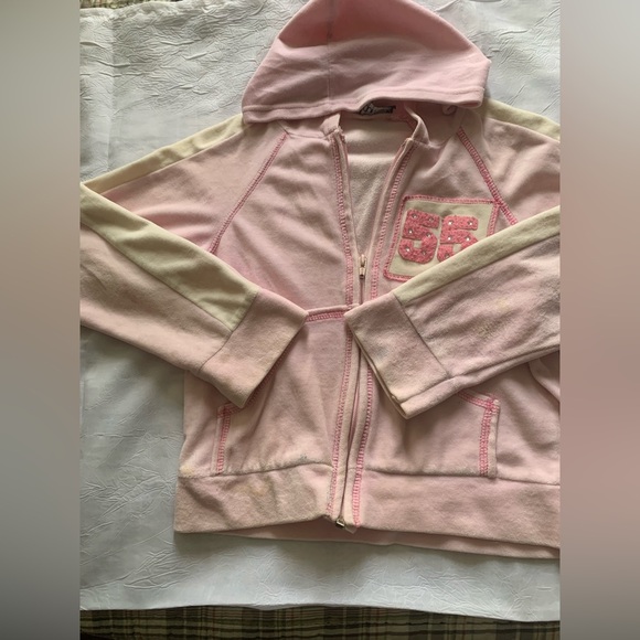 Next Concept Girls' Velvety Hoodie, size L - Picture 4 of 12